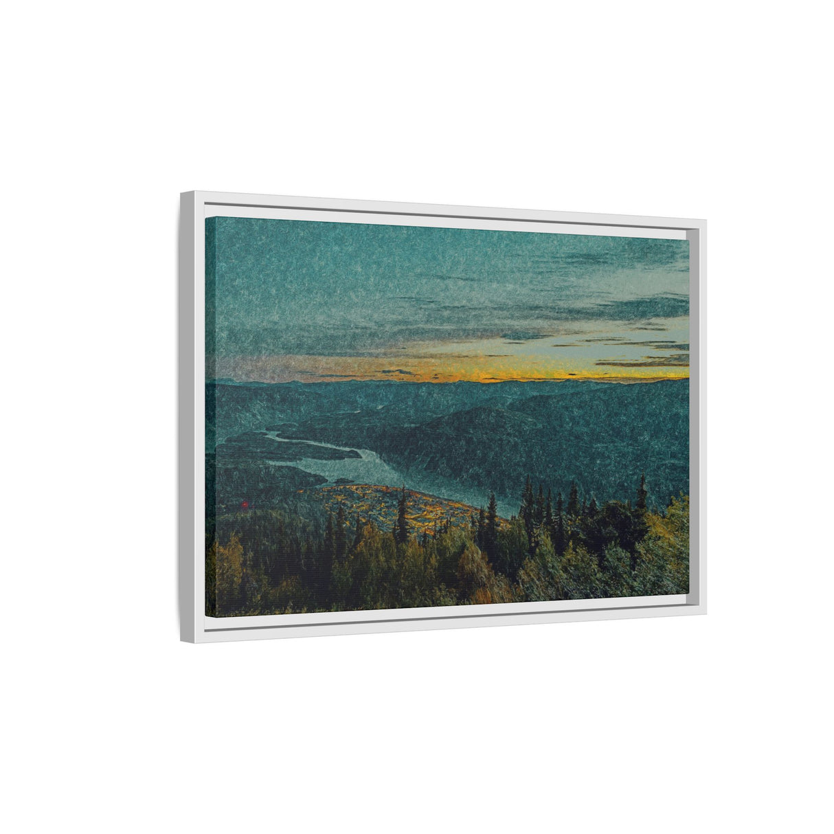 Midnight Glow – Dawson City, Yukon