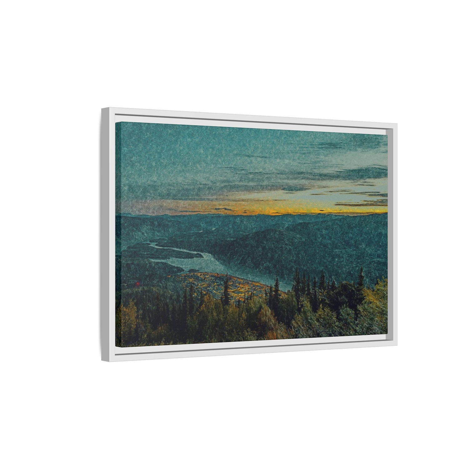 Midnight Glow – Dawson City, Yukon