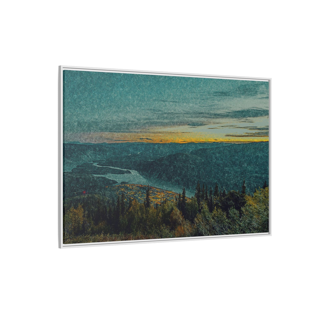 Midnight Glow – Dawson City, Yukon