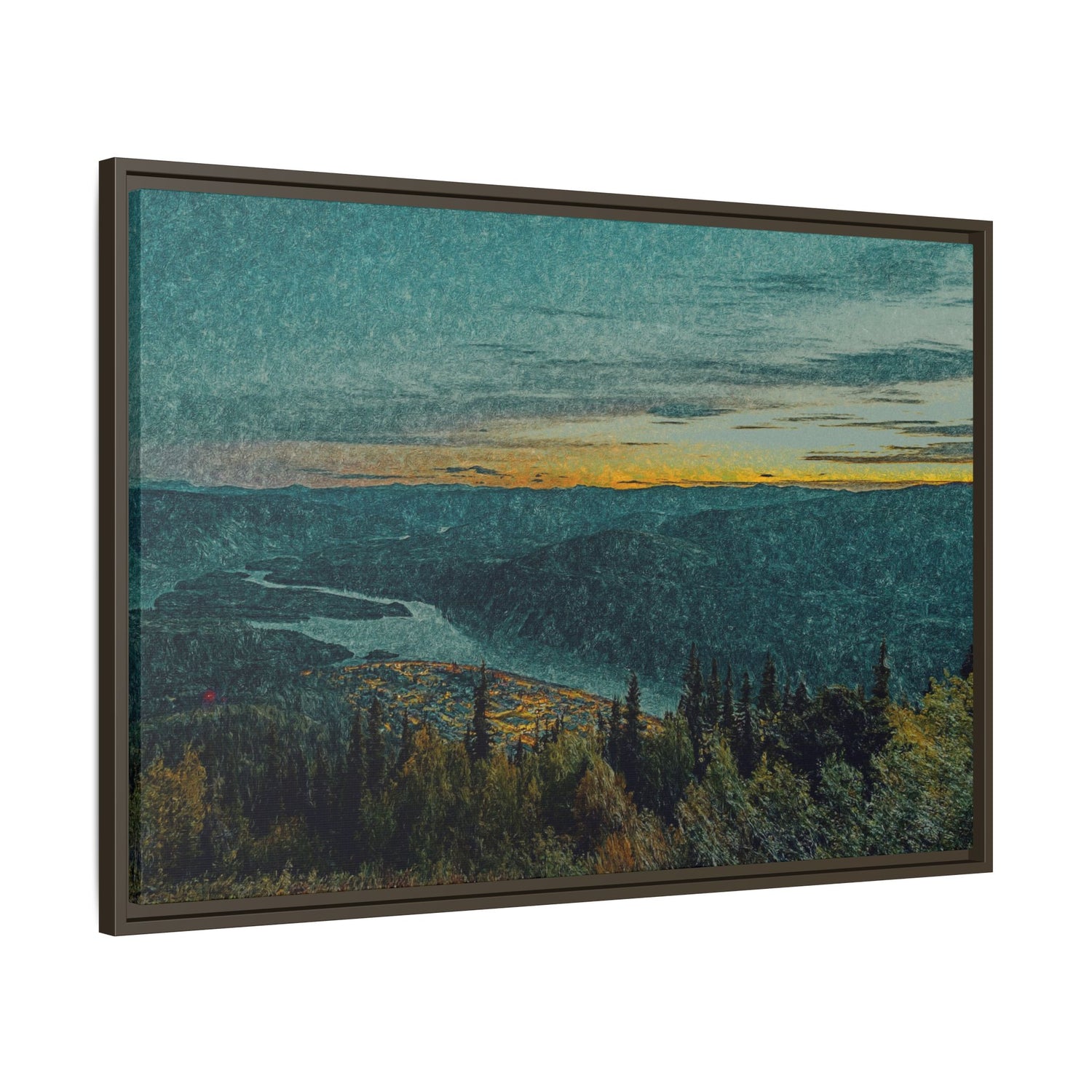 Midnight Glow – Dawson City, Yukon