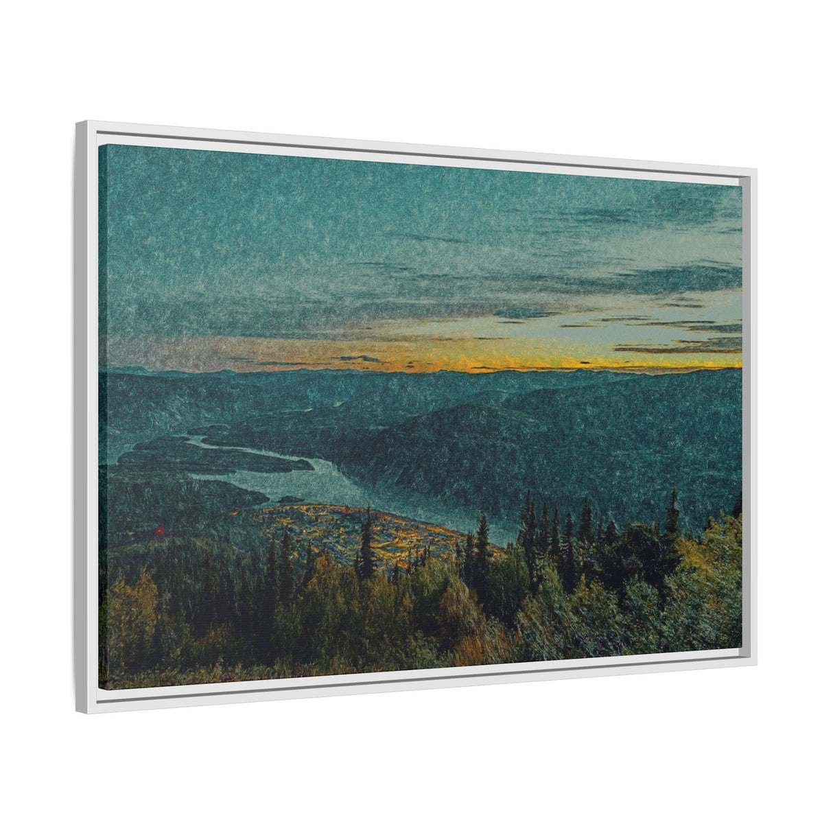 Midnight Glow – Dawson City, Yukon