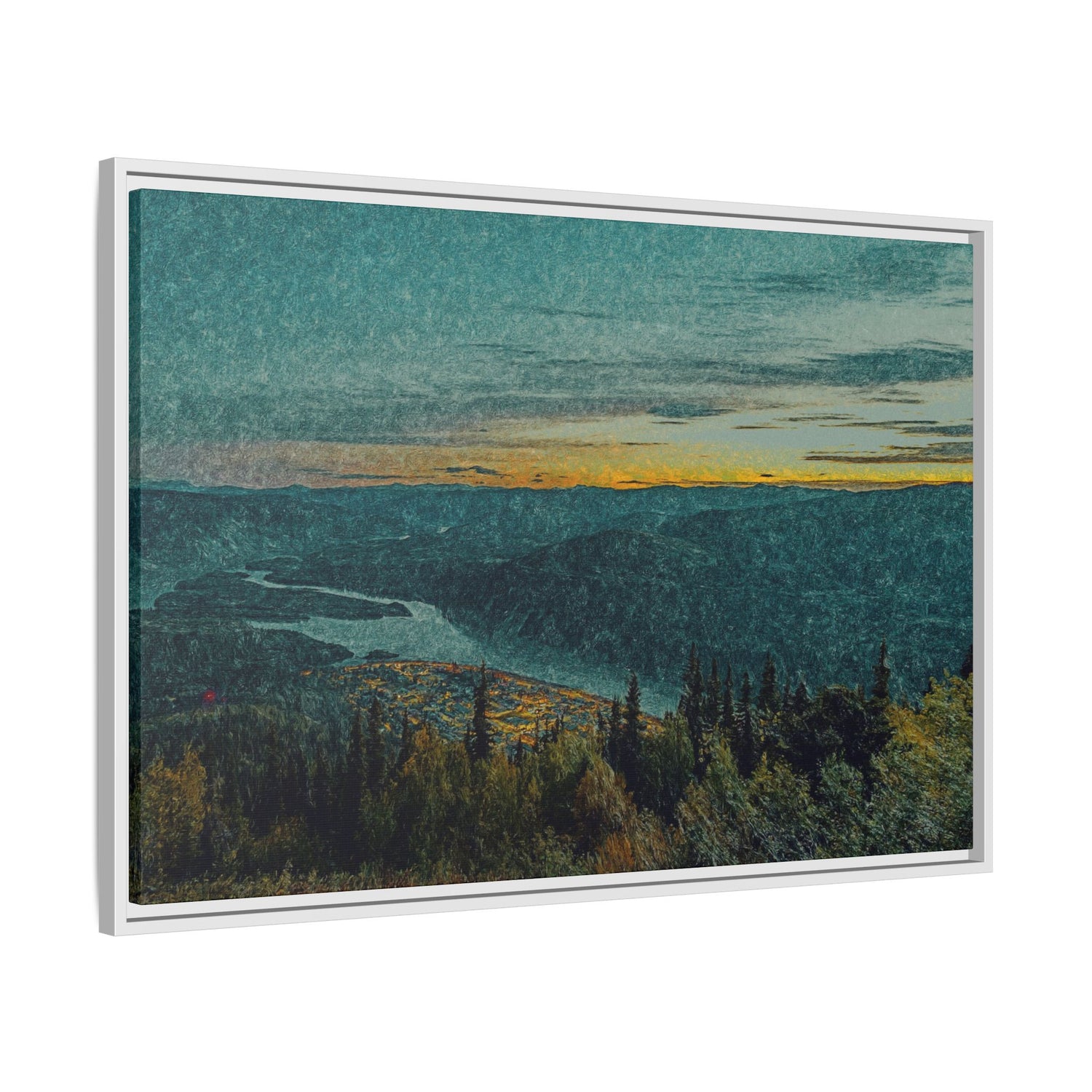 Midnight Glow – Dawson City, Yukon