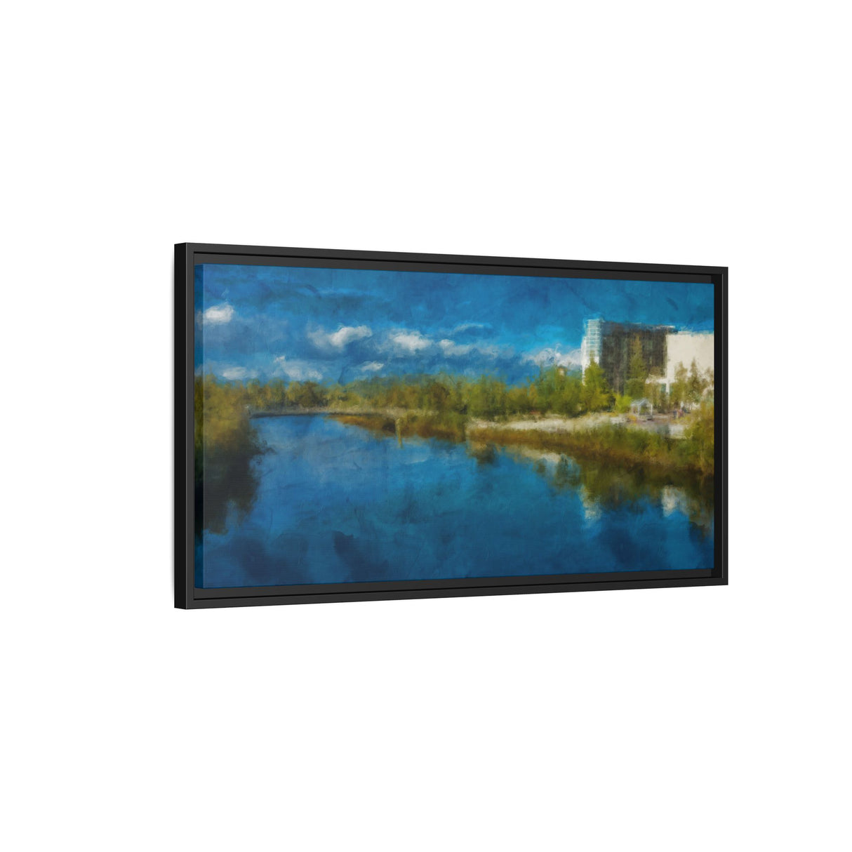 Reflections of Chena River - Fairbanks, Alaska