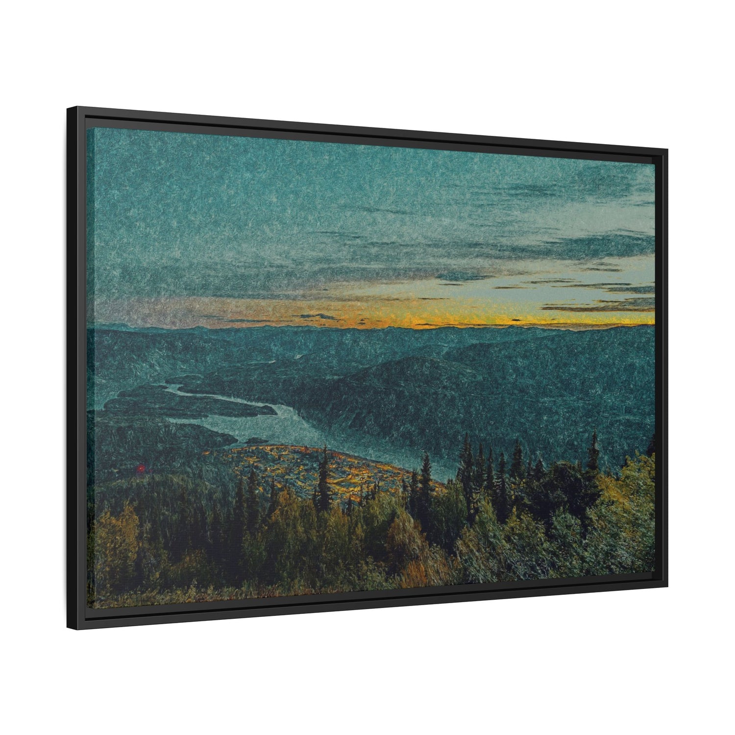 Midnight Glow – Dawson City, Yukon