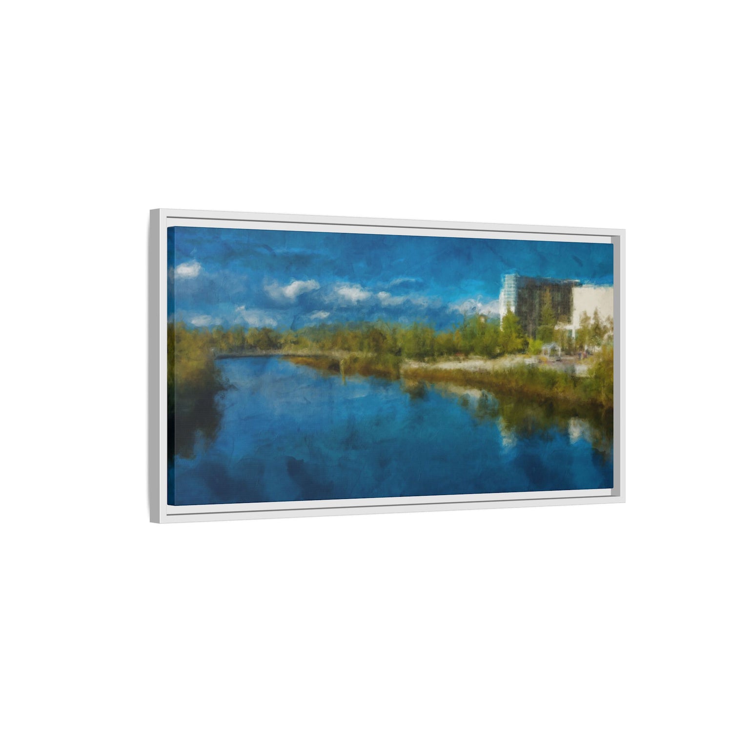 Reflections of Chena River - Fairbanks, Alaska