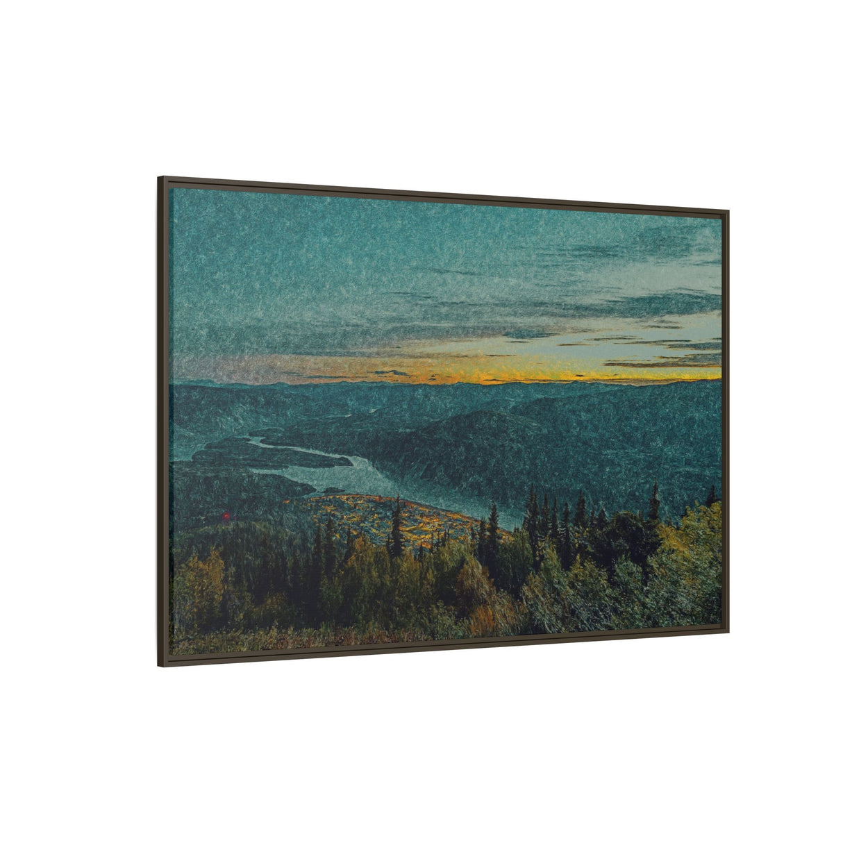 Midnight Glow – Dawson City, Yukon