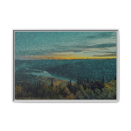 Midnight Glow – Dawson City, Yukon