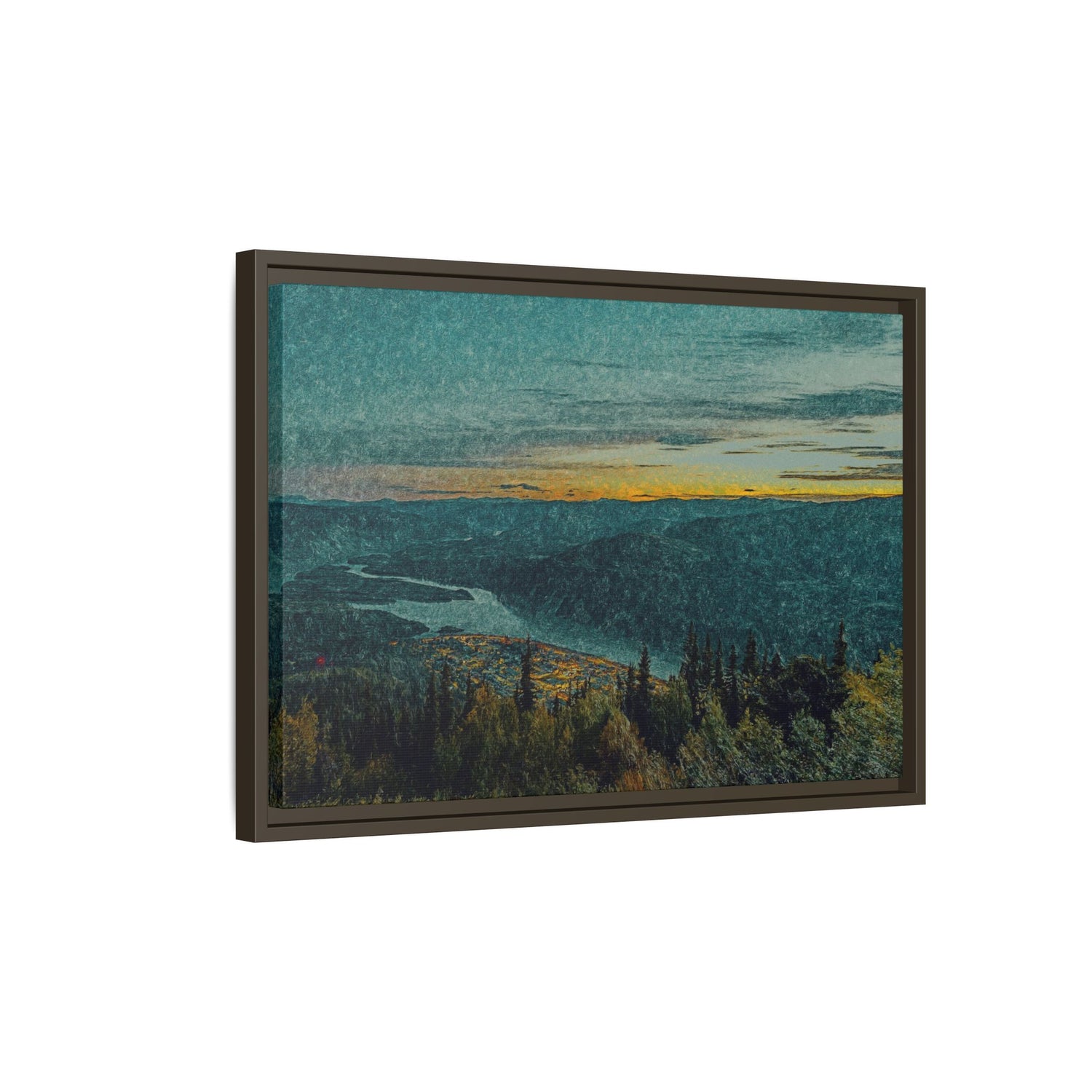 Midnight Glow – Dawson City, Yukon