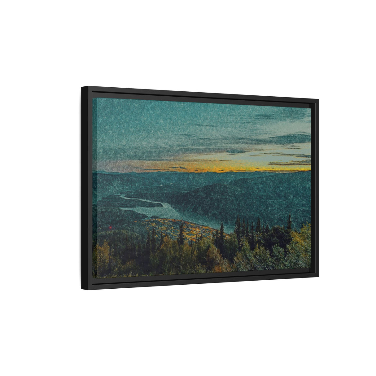 Midnight Glow – Dawson City, Yukon