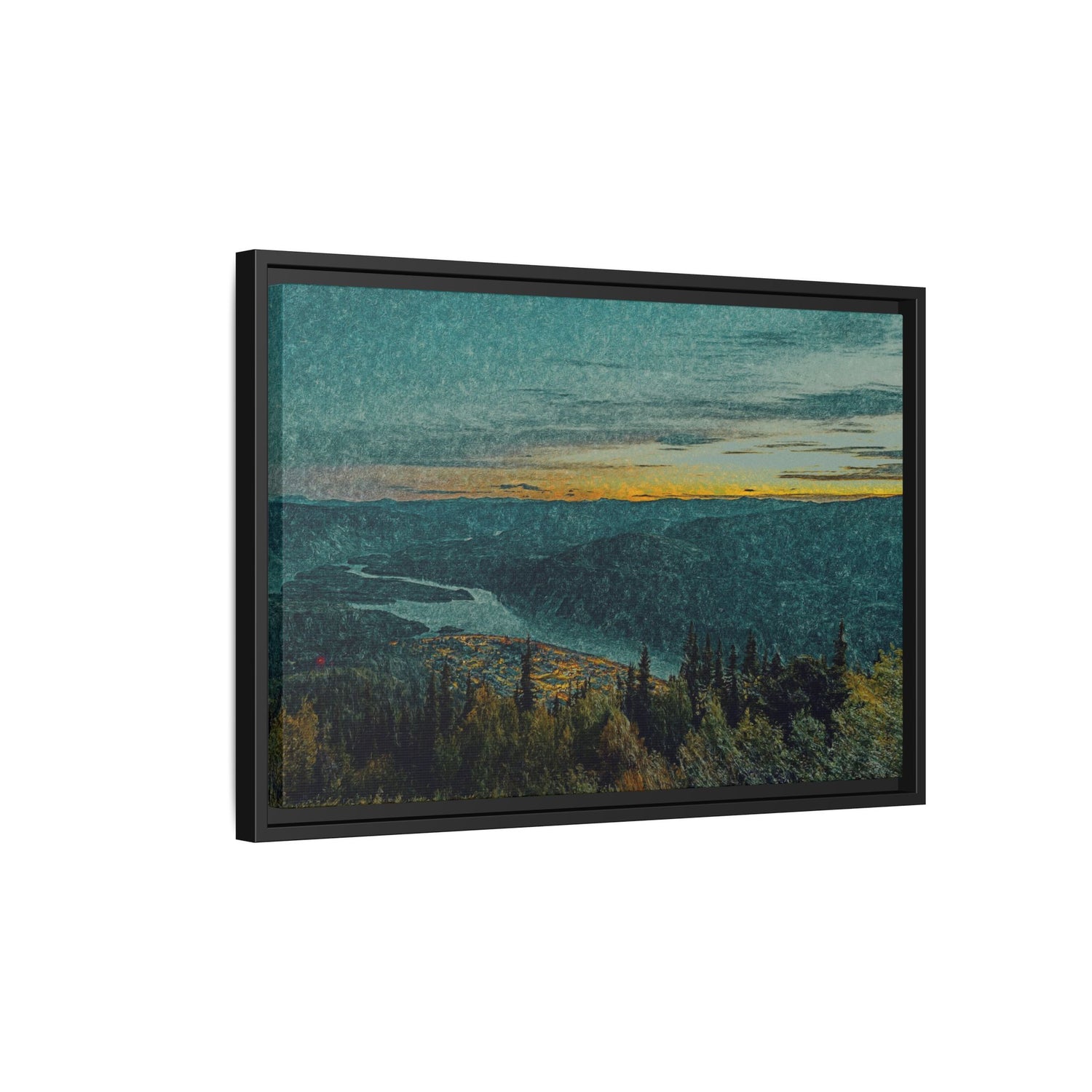 Midnight Glow – Dawson City, Yukon