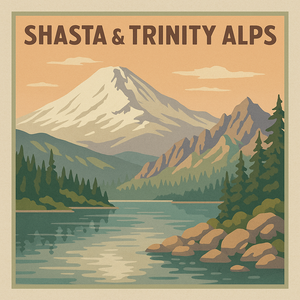 Shasta & Trinity Alps (CA)