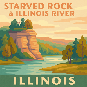 Starved Rock & IL River (IL)