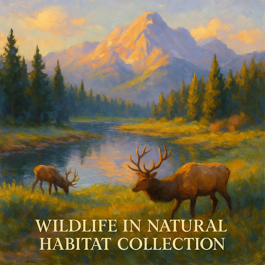 Wildlife in Natural Habitat Collection