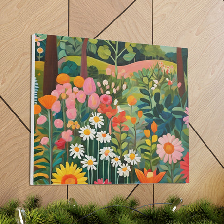 Boho Garden Fantasy - Canvas Wrap - Boho Garden Serenity Collection