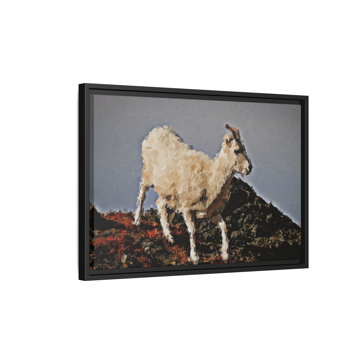 Dall’s Sheep on Rocky Ridge, Nááts'įhch'oh National Park