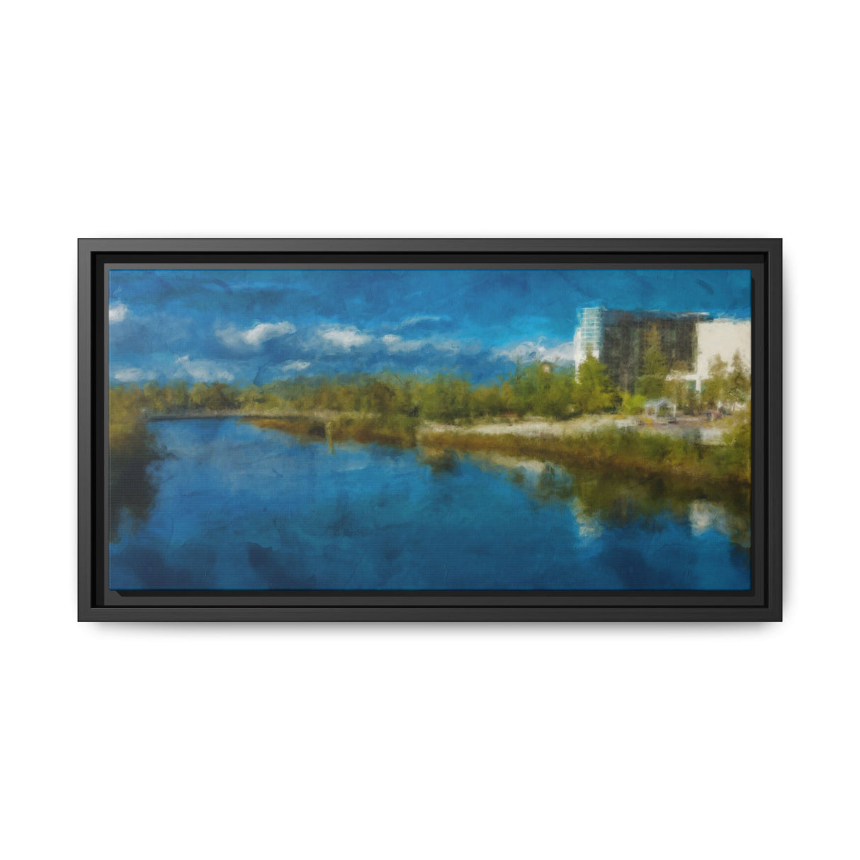 Reflections of Chena River - Fairbanks, Alaska