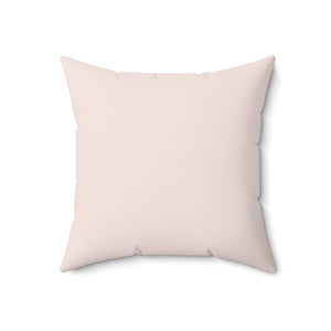 Romantic Rose Garden Square Pillow