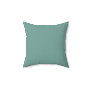 Whimsical Forest Friends Square Pillow