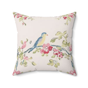 Songbird Serenity Square Pillow