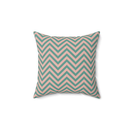 Retro Chevron Bliss Square Pillow