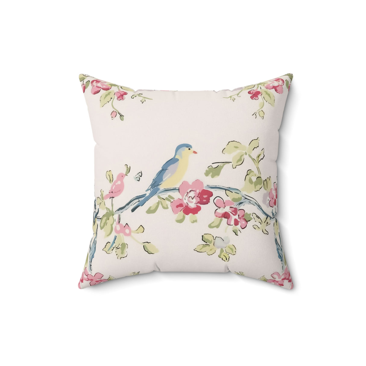 Songbird Serenity Square Pillow