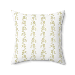 Ivy Cascade Elegance Square Pillow