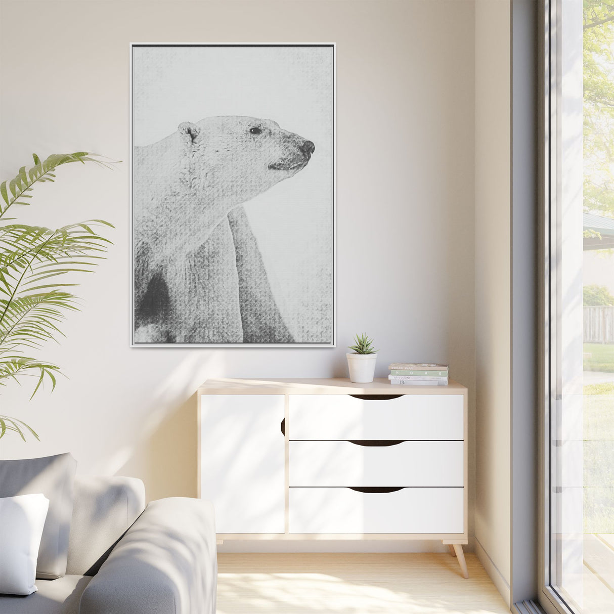 Polar Bear Portrait, Ukkusiksalik National Park