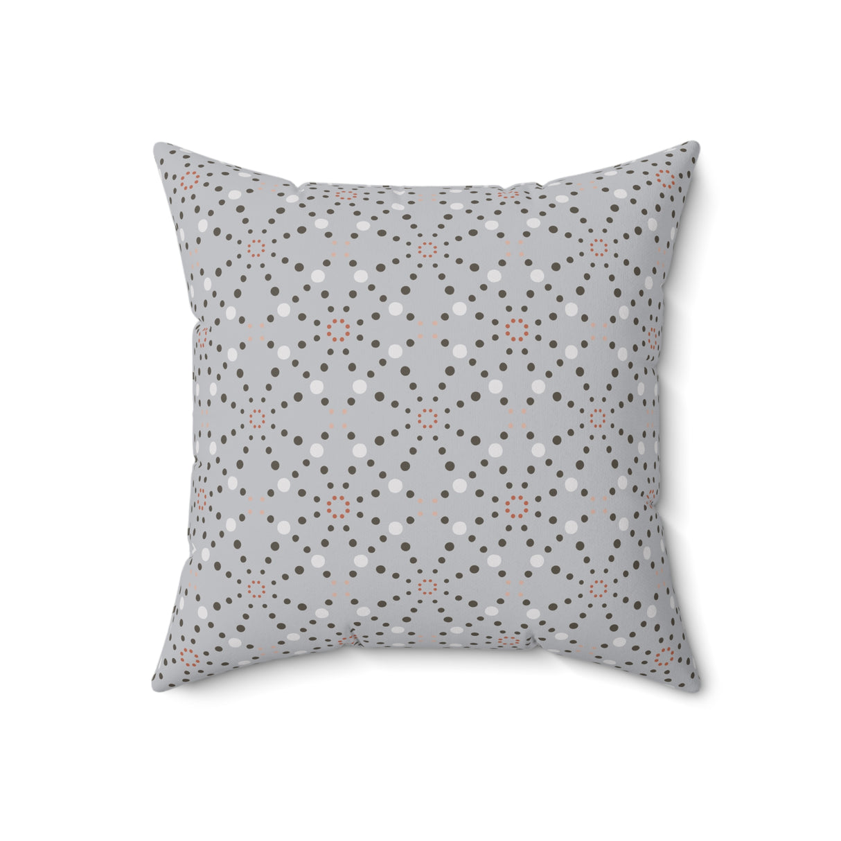 Urban Elegance Dotted Square Pillow