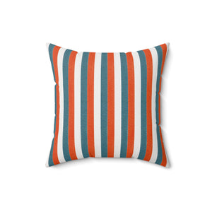 Bold Striped Harmony Square Pillow