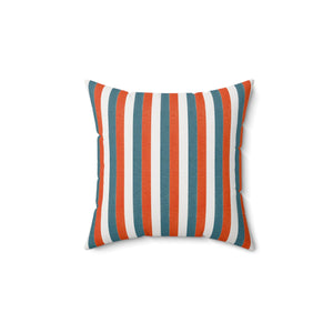 Bold Striped Harmony Square Pillow