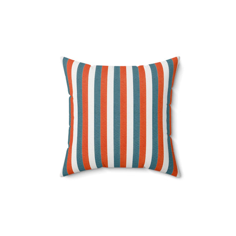 Bold Striped Harmony Square Pillow