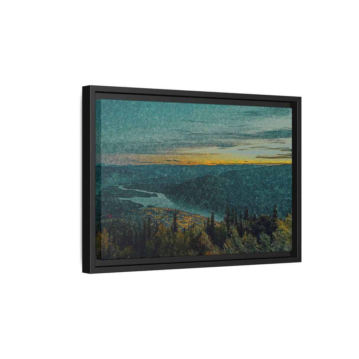 Midnight Glow – Dawson City, Yukon