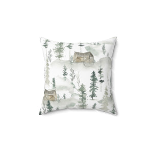 Woodland Serenity Square Pillow