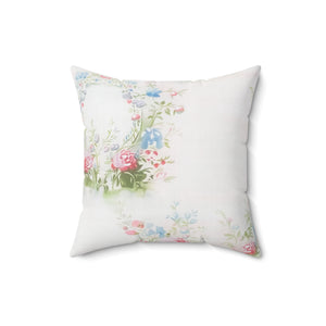 Floral Reverie Square Pillow