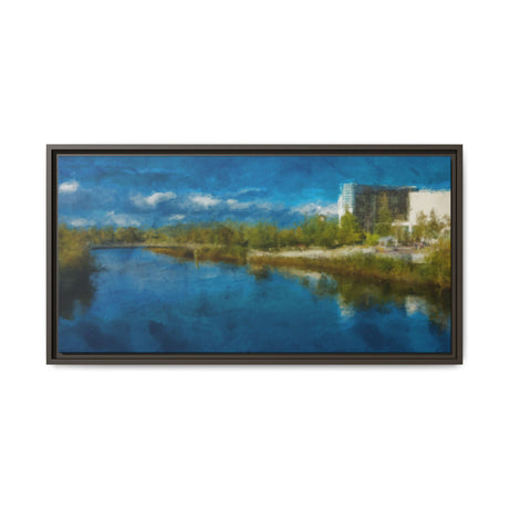 Reflections of Chena River - Fairbanks, Alaska