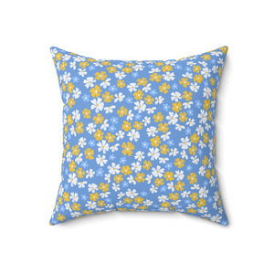 Sunny Meadow Bliss Square Pillow