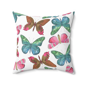 Wings of Whimsy Square Pillow