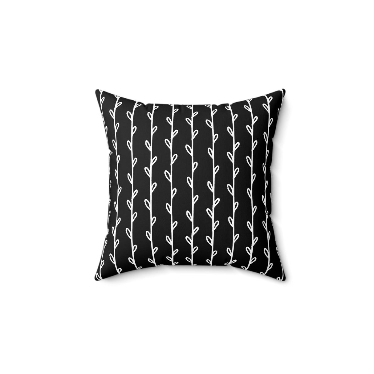 Vertical Vine Grace Square Pillow