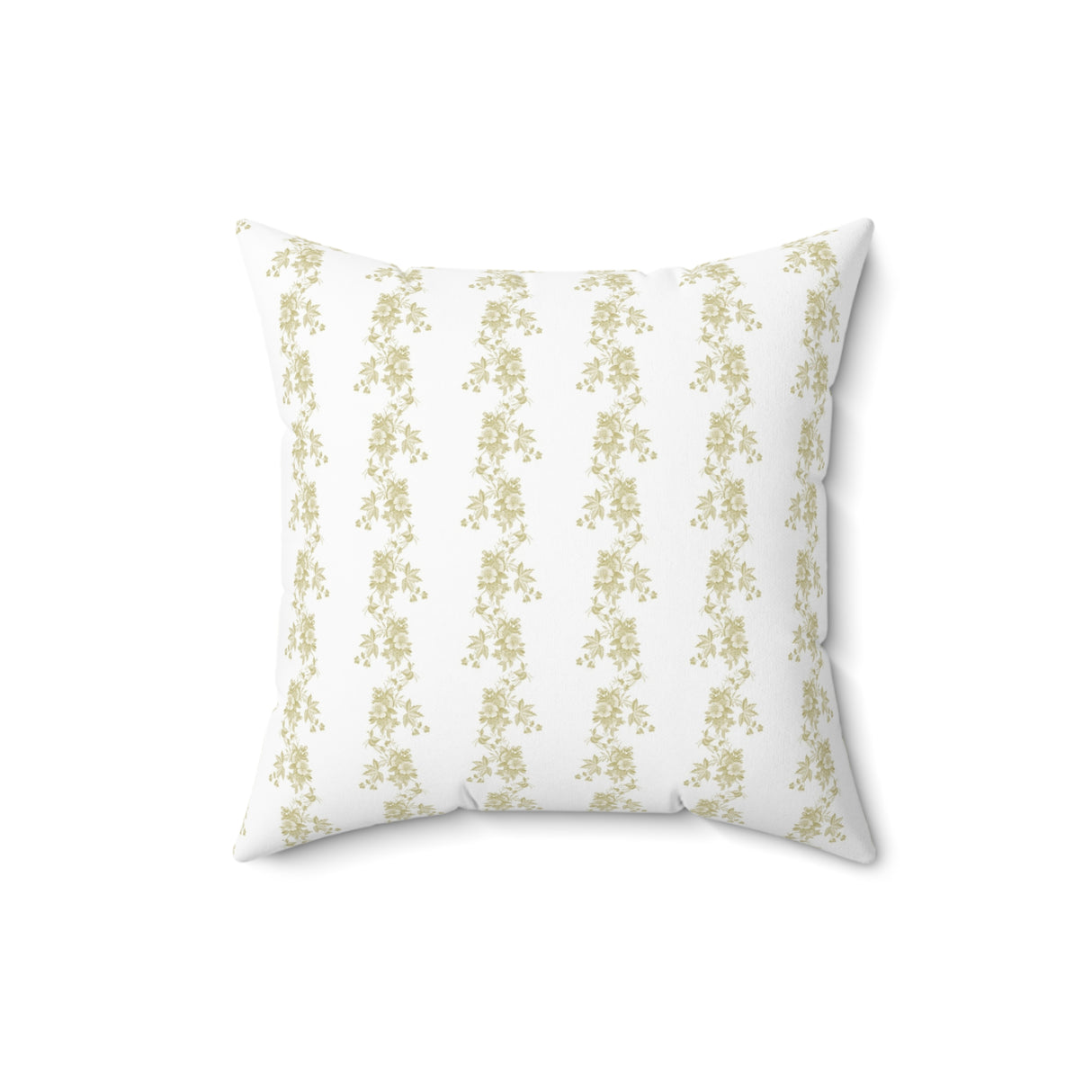 Ivy Cascade Elegance Square Pillow