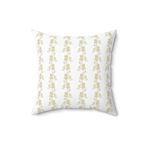 Ivy Cascade Elegance Square Pillow