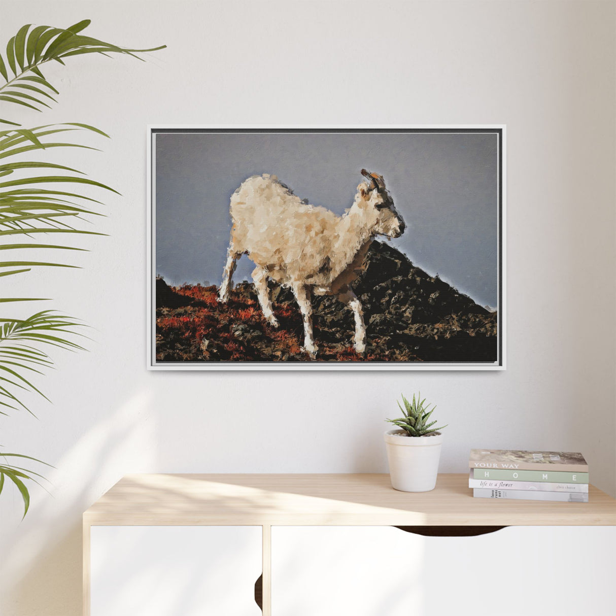 Dall’s Sheep on Rocky Ridge, Nááts'įhch'oh National Park
