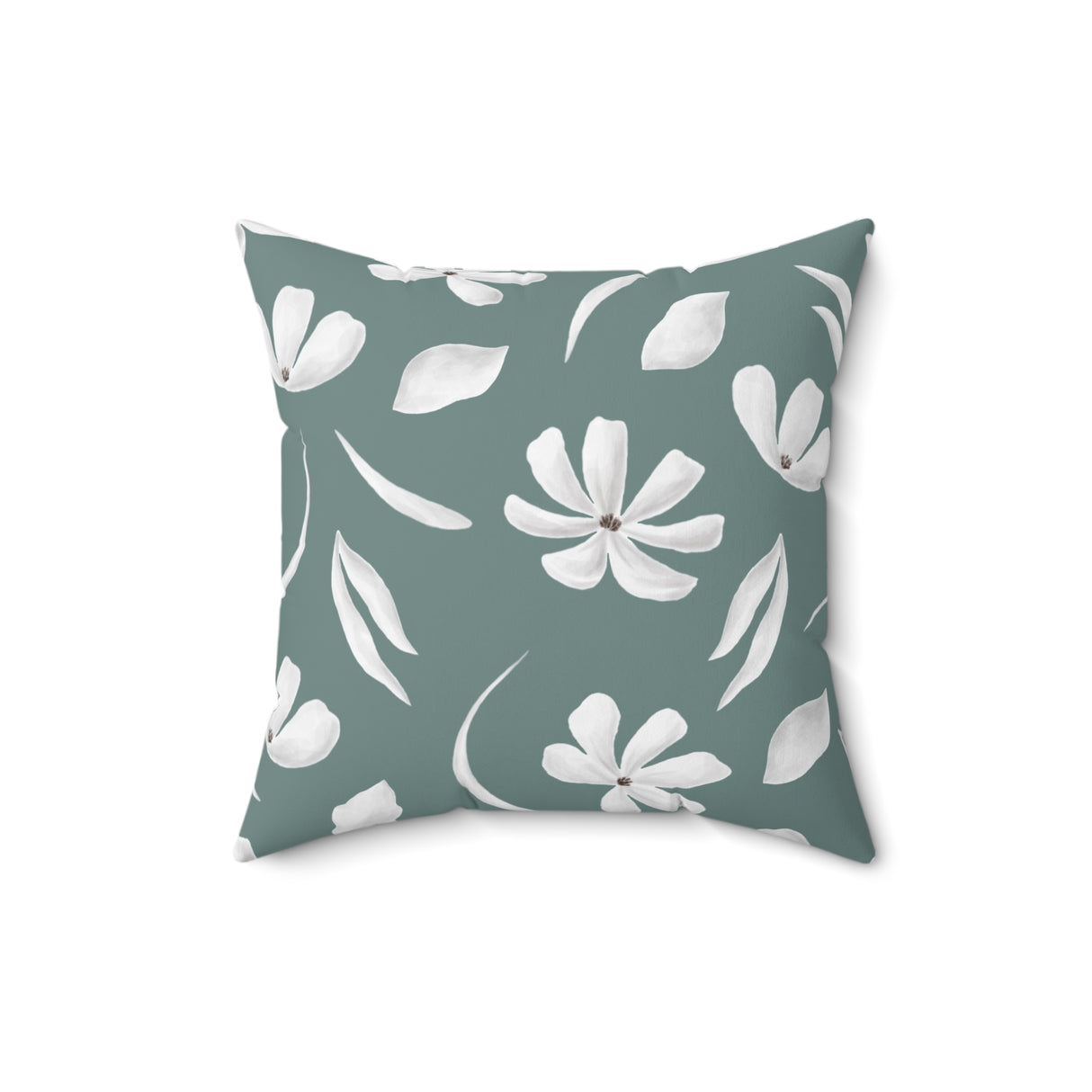 Blossoming Grace Square Pillow