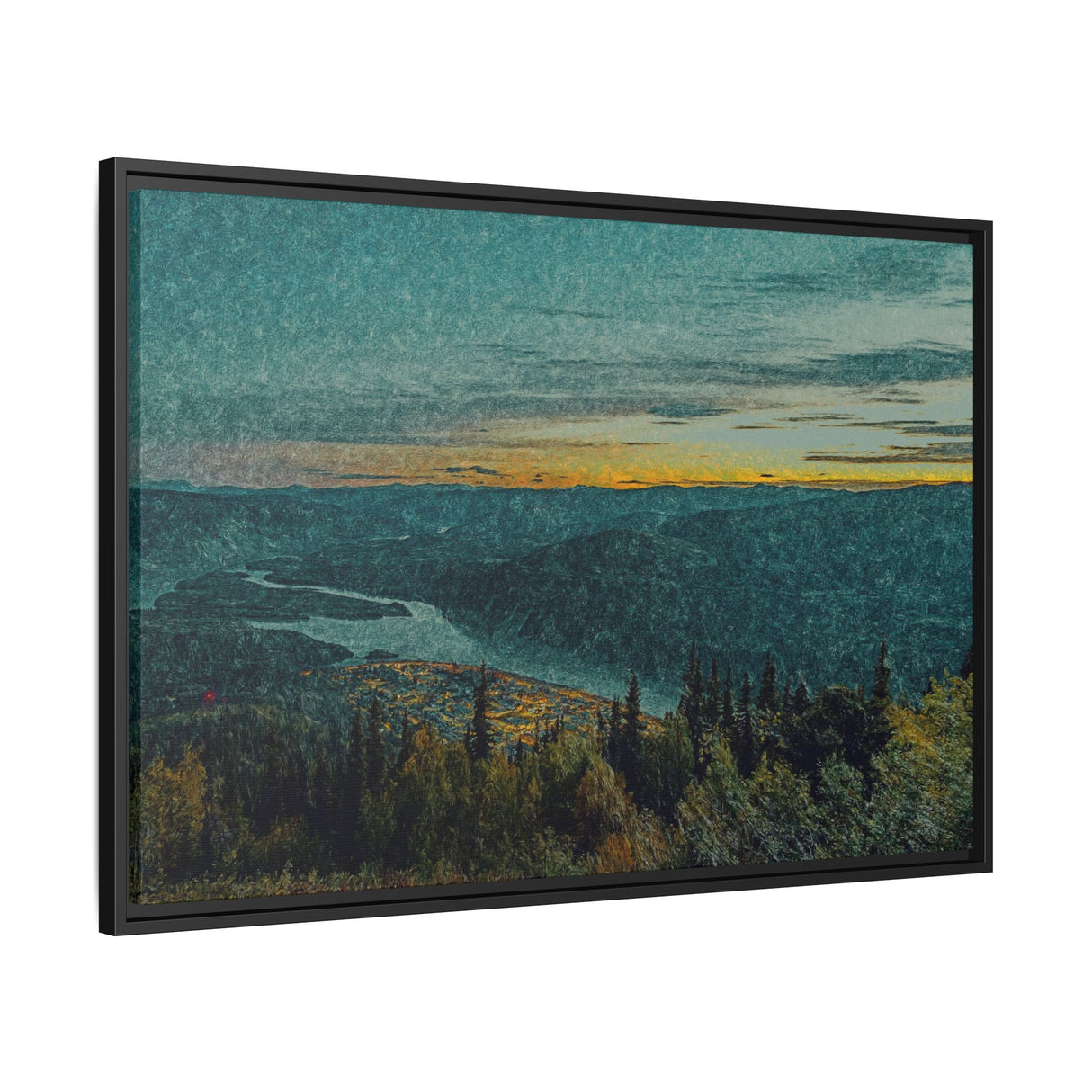 Midnight Glow – Dawson City, Yukon