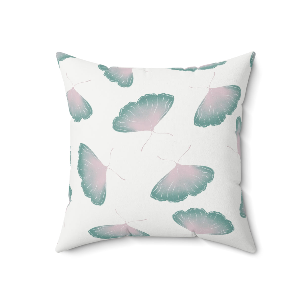 Butterfly Serenity Square Pillow