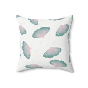 Butterfly Serenity Square Pillow