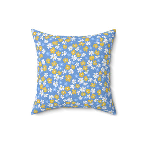 Sunny Meadow Bliss Square Pillow