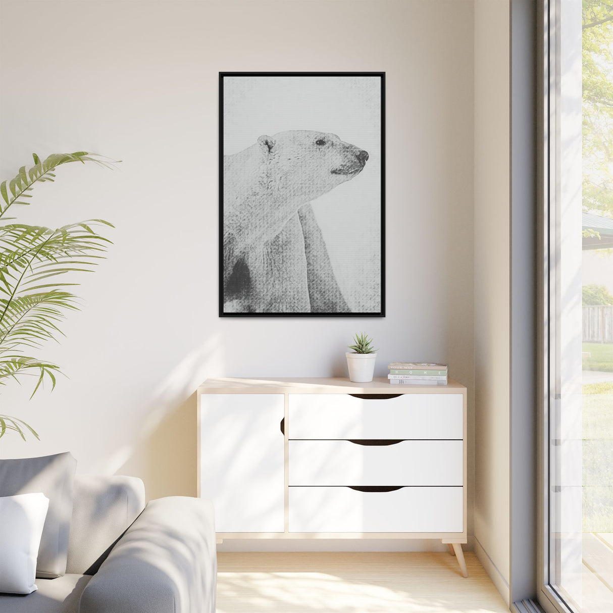 Polar Bear Portrait, Ukkusiksalik National Park