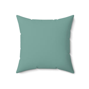 Whimsical Forest Friends Square Pillow