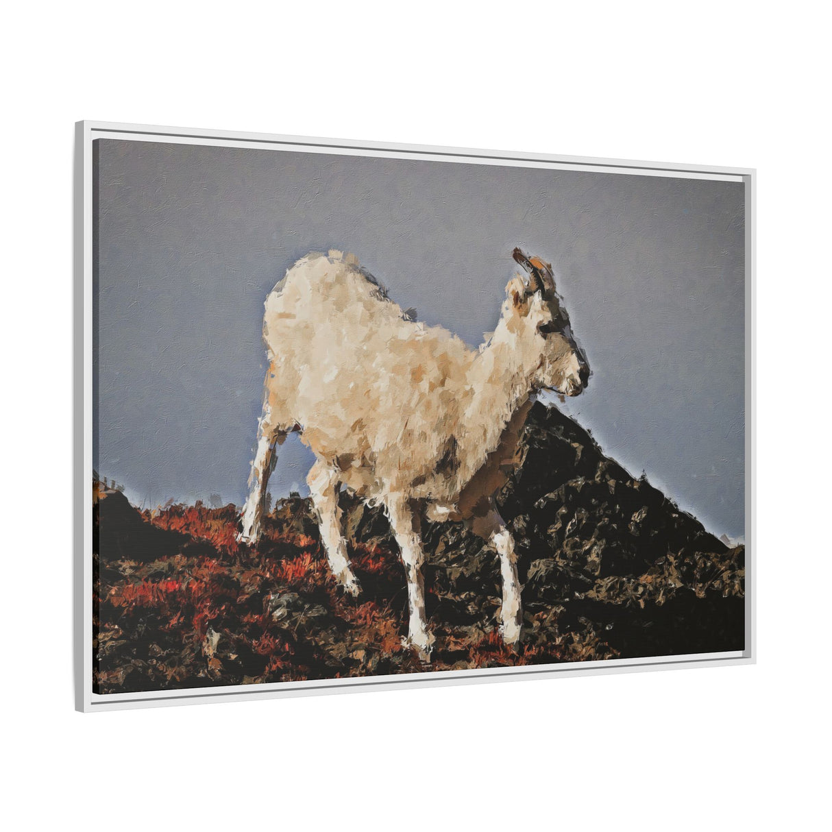 Dall’s Sheep on Rocky Ridge, Nááts'įhch'oh National Park