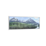 Snowy Peaks and River Valley, Chugach State Park